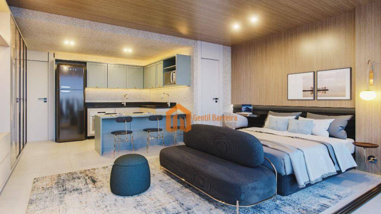 Imagem Apartamento com 1 Quarto à Venda, 32 m² em Guararapes - Fortaleza