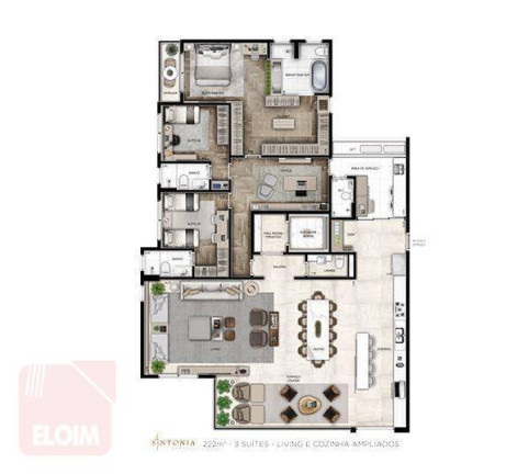 Imagem Apartamento com 4 Quartos à Venda, 222 m² em Perdizes - São Paulo