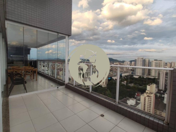 Imagem Apartamento com 4 Quartos à Venda, 270 m² em Embare - Santos
