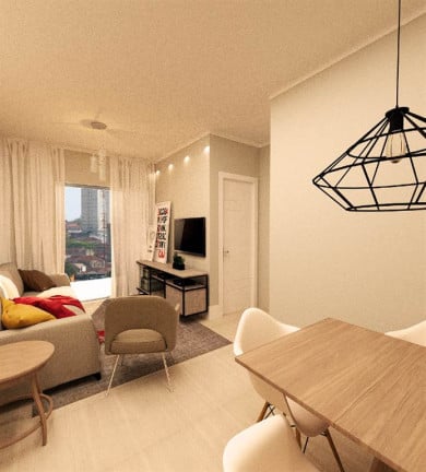 Imagem Apartamento com 2 Quartos à Venda, 60 m² em Ocian - Praia Grande