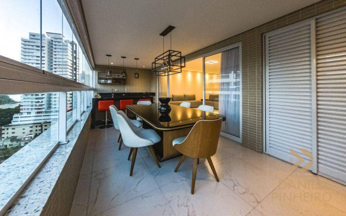 Imagem Apartamento com 3 Quartos à Venda, 147 m² em Canto Do Forte - Praia Grande
