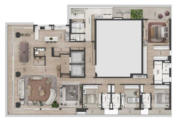 Apartamento com 4 Quartos à Venda, 368 m² em Jardins - São Paulo