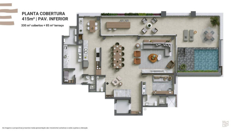 Imagem Apartamento com 3 Quartos à Venda, 218 m² em Cabral - Curitiba