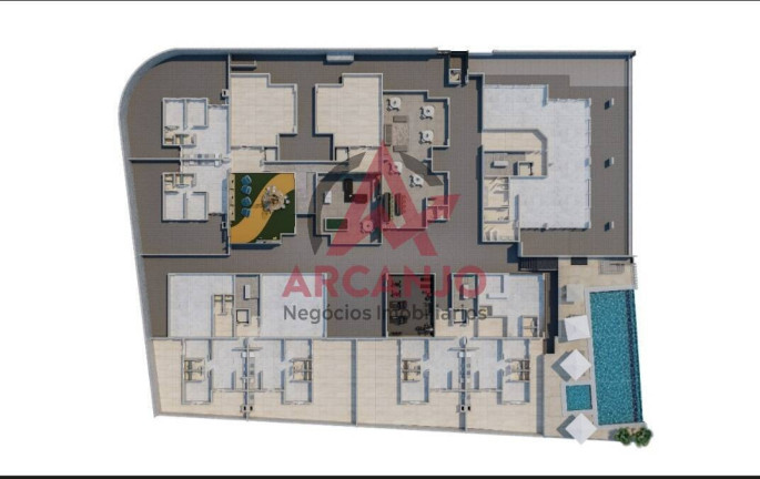 Imagem Apartamento com 2 Quartos à Venda, 61 m² em Praia Grande - Ubatuba