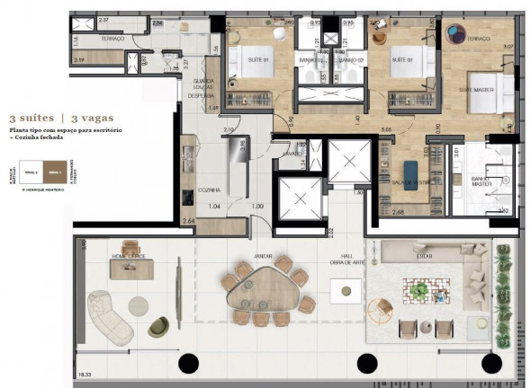 Imagem Cobertura com 3 Quartos à Venda, 460 m² em Pinheiros - São Paulo