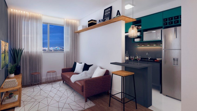 Imagem Apartamento com 1 Quarto à Venda, 42 m² em Jardim Leme - São Paulo
