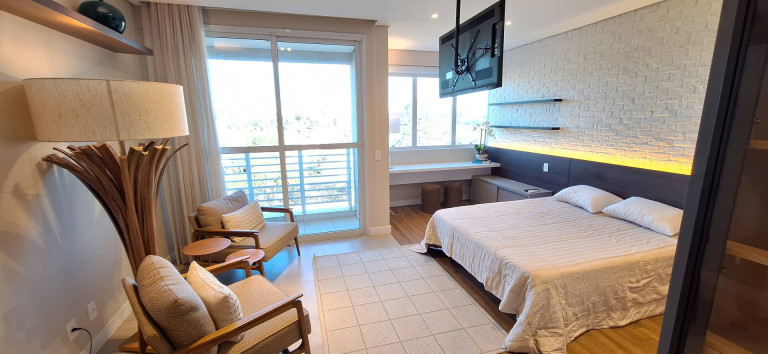Imagem Apartamento com 1 Quarto para Alugar, 45 m² em Tamboré - Santana De Parnaíba