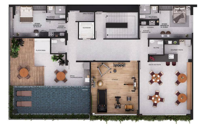 Apartamento à Venda, 24 m² em Intermares - Cabedelo