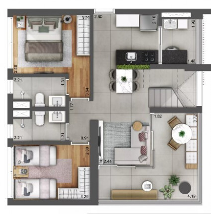 Imagem Apartamento com 2 Quartos à Venda, 70 m² em Perdizes - São Paulo