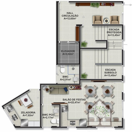 Foto do imóvel: Apartamento com 2 Quartos à Venda, 95 m² em Itacorubi - Florianópolis