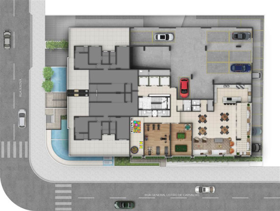 Imagem Apartamento com 3 Quartos à Venda, 95 m² em Canto Do Forte - Praia Grande