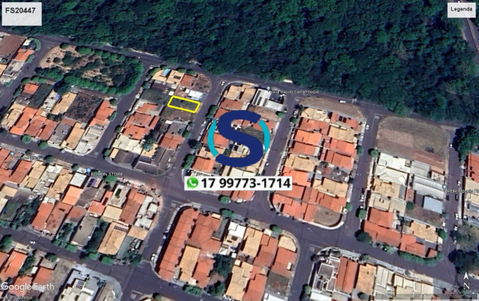 Imagem Terreno à Venda, 175 m² em Residencial Santa Filomena - Fernandópolis