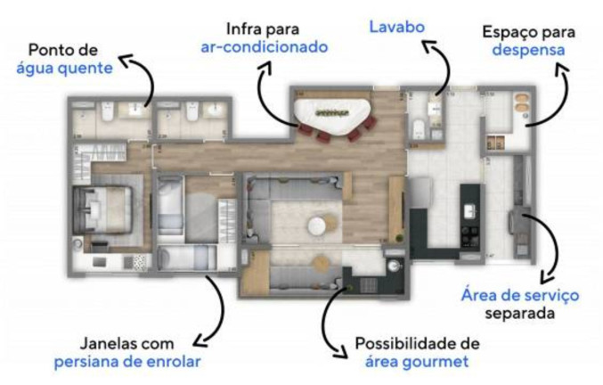 Imagem Apartamento com 3 Quartos à Venda, 90 m² em Parque Industrial Tomas Edson - São Paulo