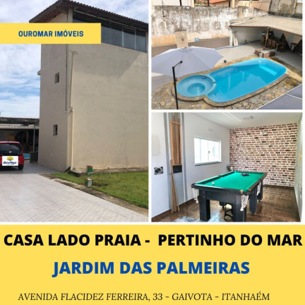 Imagem Casa com 3 Quartos para Alugar ou Temporada, 189 m² em Jardim Das Palmeiras - Itanhaém
