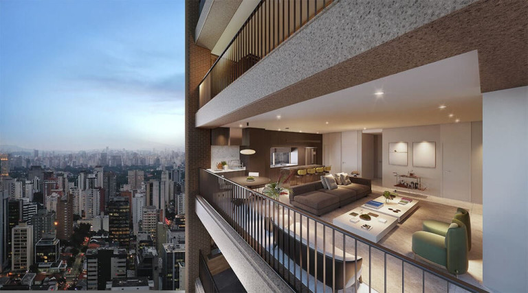 Apartamento com 3 Quartos à Venda, 155 m² em Itaim Bibi - São Paulo