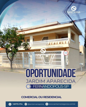 Imagem Sobrado com 3 Quartos à Venda, 242 m² em Centro - Fernandópolis