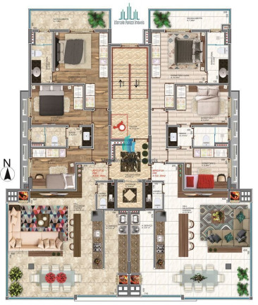 Imagem Apartamento com 3 Quartos à Venda, 122 m² em Cidade Alta - Bento Gonçalves
