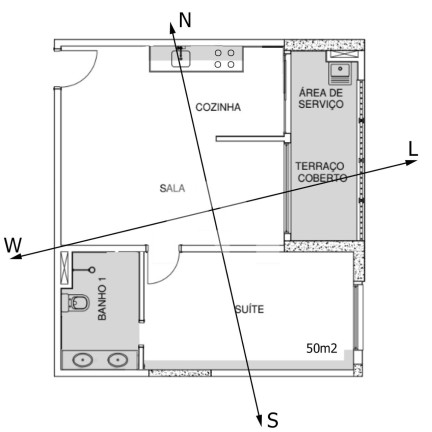 Imagem Apartamento com 1 Quarto à Venda, 50 m² em Melville Empresarial Ii - Barueri