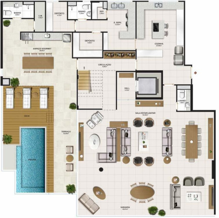 Imagem Apartamento com 4 Quartos à Venda, 279 m² em Cabral - Teresina