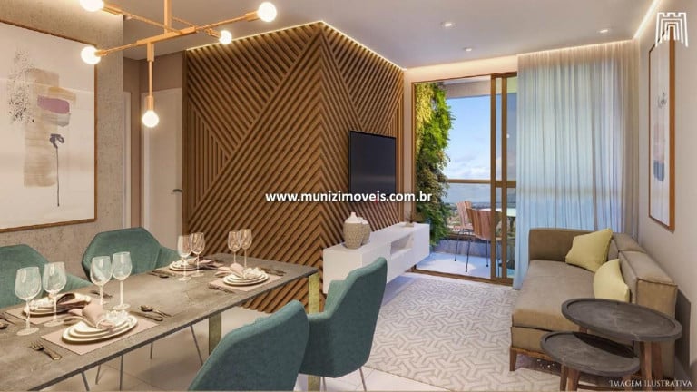 Imagem Apartamento com 2 Quartos à Venda, 53 m² em Campo Grande - Recife