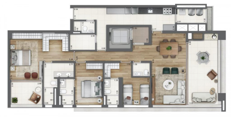 Imagem Apartamento com 3 Quartos à Venda, 168 m² em Pinheiros - São Paulo