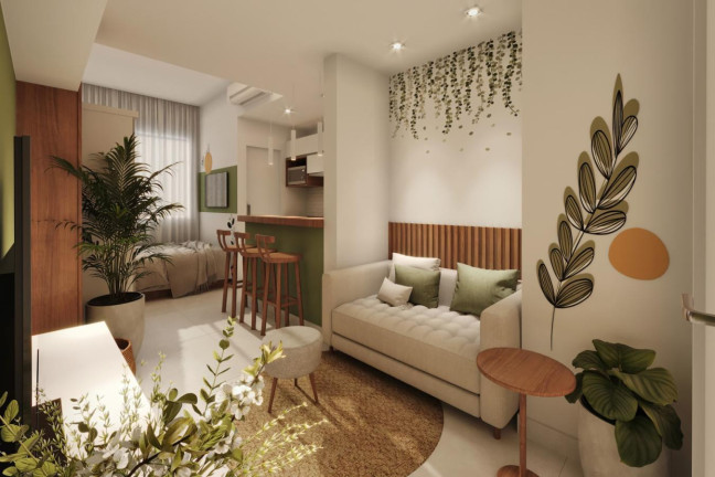 Imagem Apartamento com 1 Quarto à Venda, 25 m² em Santa Teresa - Rio De Janeiro