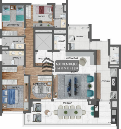 Imagem Apartamento com 3 Quartos à Venda, 181 m² em Vila Mariana - São Paulo