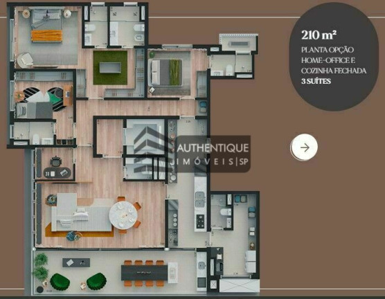 Apartamento com 3 Quartos à Venda, 370 m² em Jardins - São Paulo