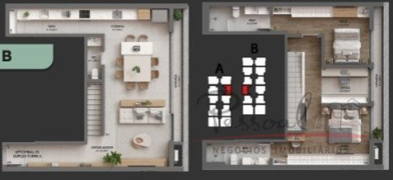 Imagem Apartamento com 2 Quartos à Venda, 125 m² em Cacupé - Florianópolis