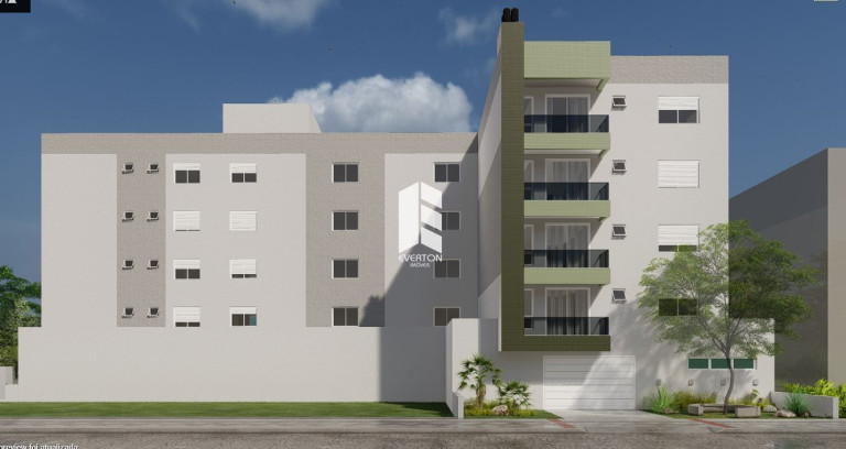 Imagem Apartamento com 1 Quarto à Venda, 38 m² em Camobi - Santa Maria