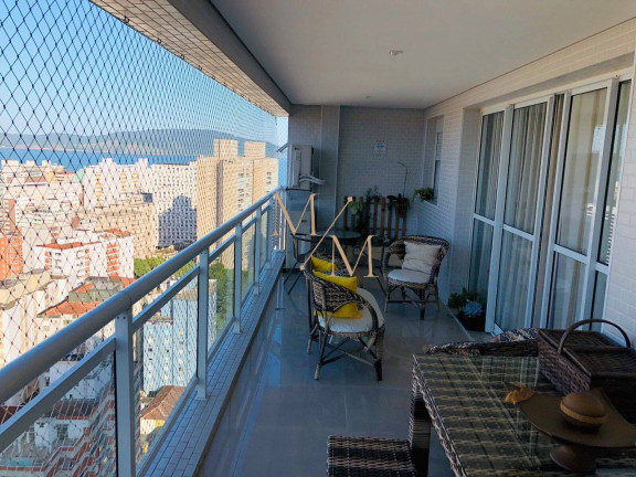 Imagem Apartamento com 4 Quartos à Venda, 131 m² em Marapé - Santos