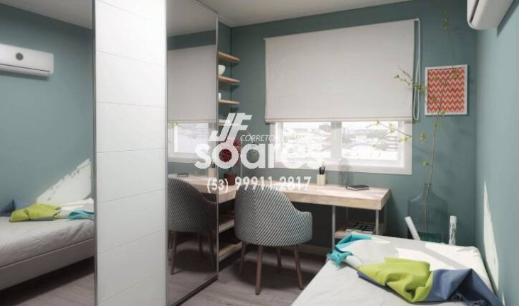 Imagem Apartamento com 2 Quartos à Venda, 66 m² em Centro - Pelotas