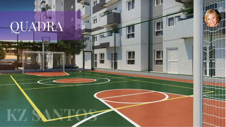 Imagem Apartamento com 2 Quartos à Venda, 43 m² em Jabaquara - Santos