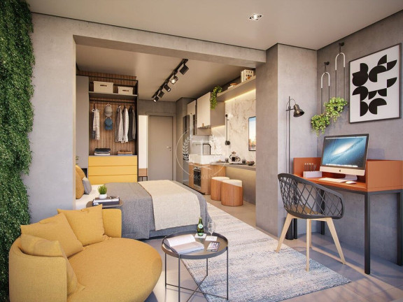 Imagem Apartamento com 1 Quarto à Venda, 23 m² em Pinheiros - São Paulo