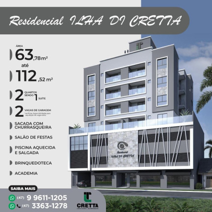 Imagem Apartamento com 2 Quartos à Venda, 61 m² em Centro - Balneário Camboriú
