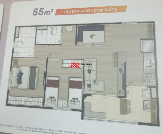 Imagem Apartamento com 2 Quartos à Venda, 47 m² em Vila São João - Guarulhos