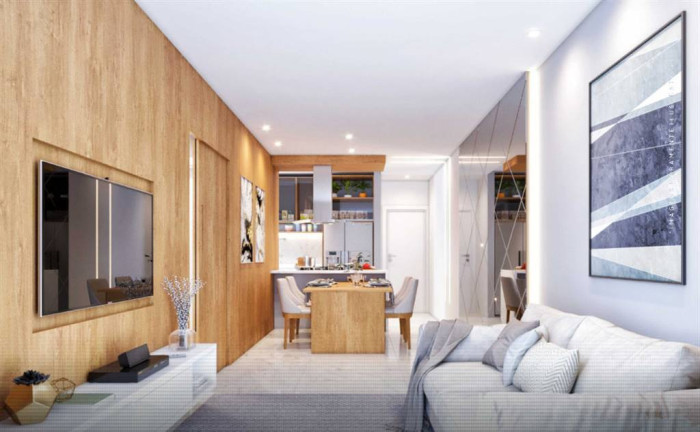 Imagem Apartamento com 2 Quartos à Venda, 74 m² em Forte - Praia Grande