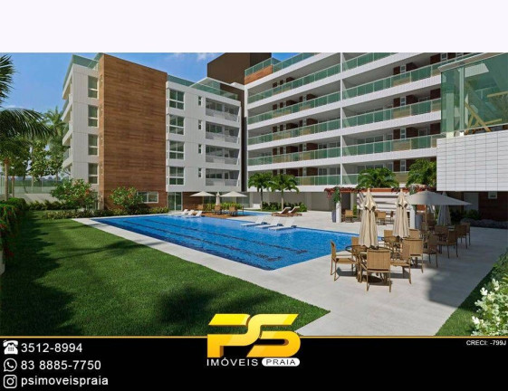 Apartamento com 1 Quarto à Venda, 153 m² em Areia Dourada - Cabedelo