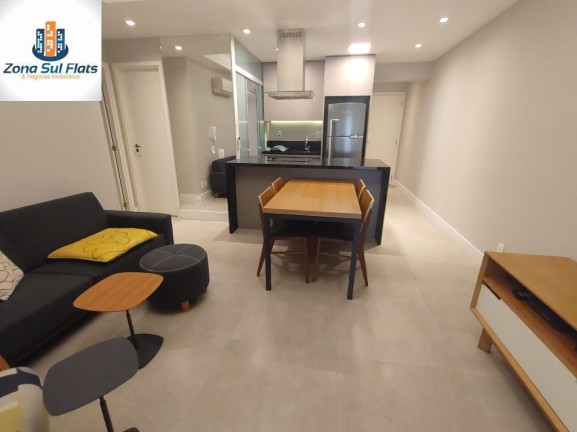 Imagem Apartamento com 1 Quarto à Venda, 64 m² em Brooklin Paulista - São Paulo