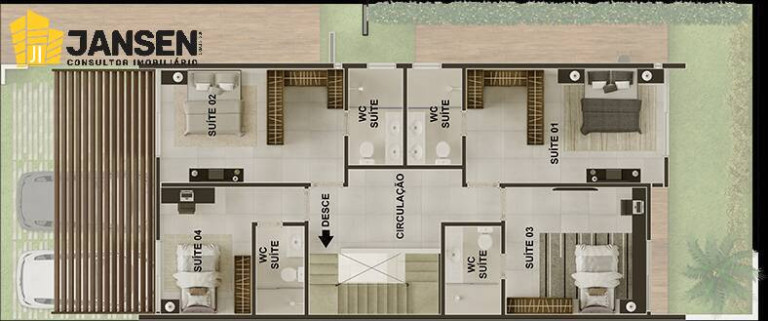 Imagem Casa com 3 Quartos à Venda, 177 m² em Intermares - Cabedelo