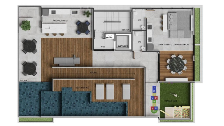 Apartamento com 3 Quartos à Venda, 68 m² em Intermares - Cabedelo