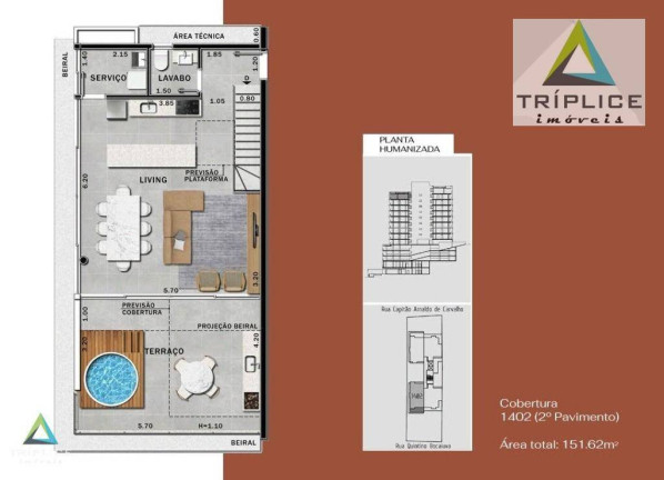 Imagem Cobertura com 3 Quartos à Venda, 151 m² em Jardim Glória - Juiz De Fora