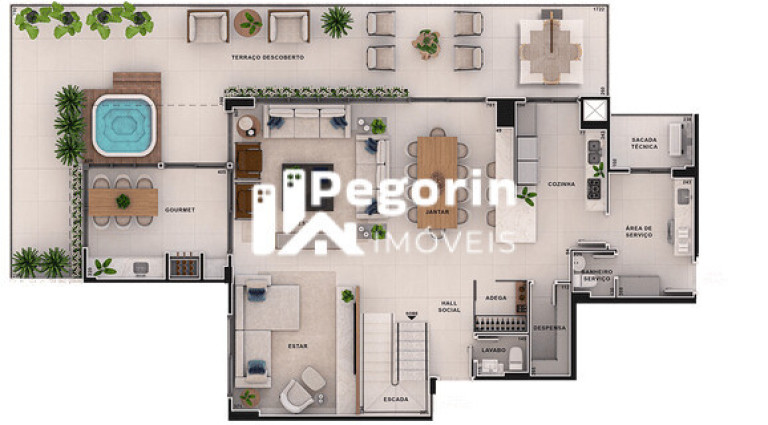 Imagem Apartamento com 4 Quartos à Venda, 229 m² em Campina Do Siqueira - Curitiba