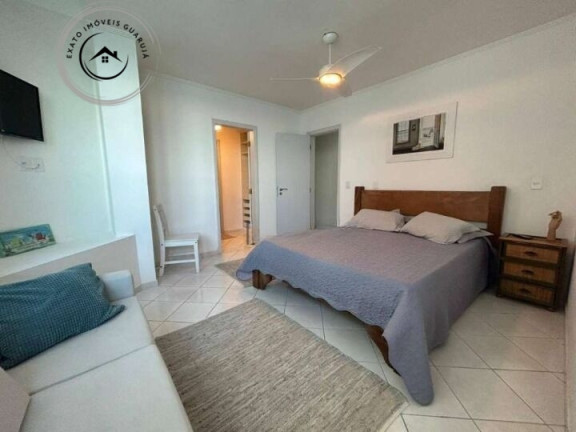 Imagem Apartamento com 4 Quartos para Alugar ou Temporada, 200 m² em Morro Do Maluf - Guarujá