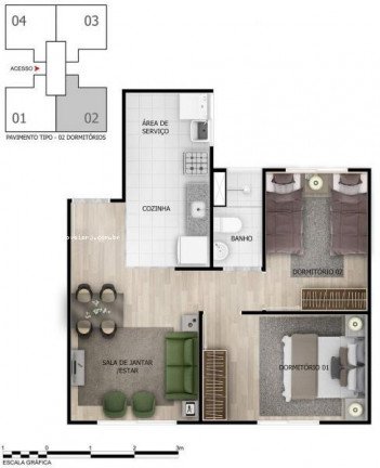 Imagem Apartamento com 2 Quartos à Venda,  em Recreio Dos Bandeirantes - Rio De Janeiro