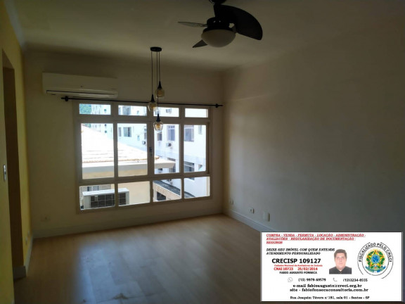 Imagem Apartamento com 2 Quartos à Venda, 89 m² em Campo Grande - Santos