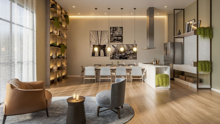 Imagem Apartamento com 2 Quartos à Venda, 56 m² em Brooklin Novo - São Paulo