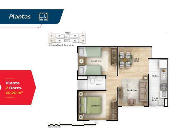 Apartamento com 2 Quartos à Venda, 35 m² em Casa Verde Alta - São Paulo