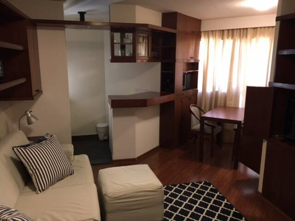 Imagem Apartamento com 1 Quarto para Alugar, 40 m² em Cerqueira Cesar - São Paulo