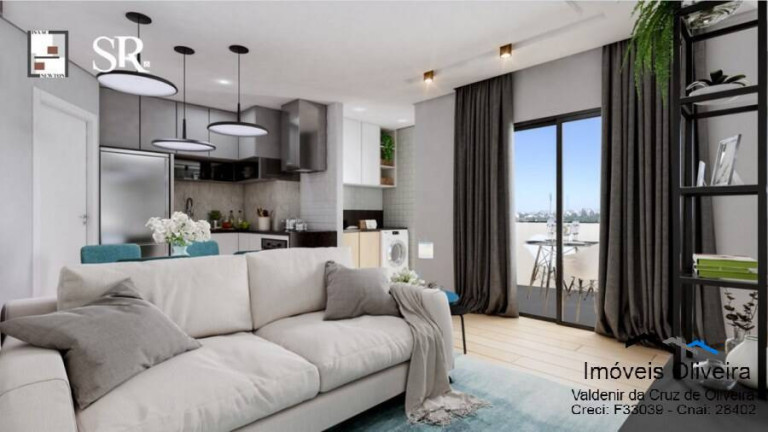 Imagem Apartamento com 2 Quartos à Venda, 44 m² em Centro - Cascavel